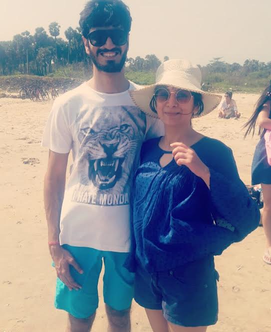 Sakshi and Pranav, the travelling couple Sakshi and Pranav, the travelling couple